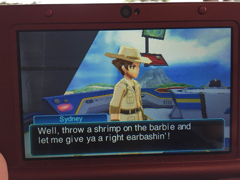 Illustration for article titled Fossil Fighters: Frontier's Australian Character Seems LegitÂ
